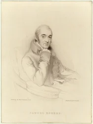 Samuel Rogers, gravé par William Finden